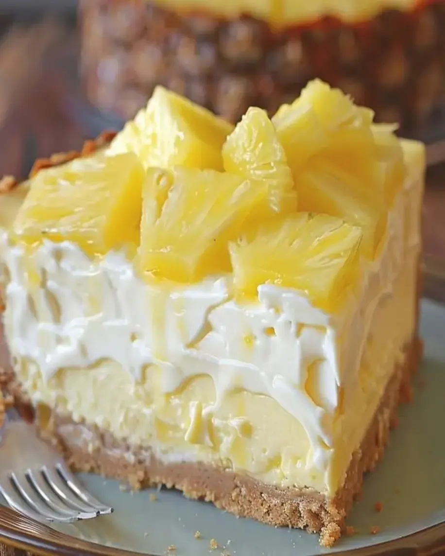 Pineapple Heaven Cheesecake