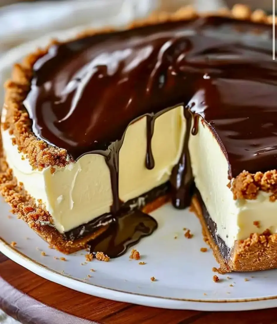 Boston Cream Pie Cheesecake