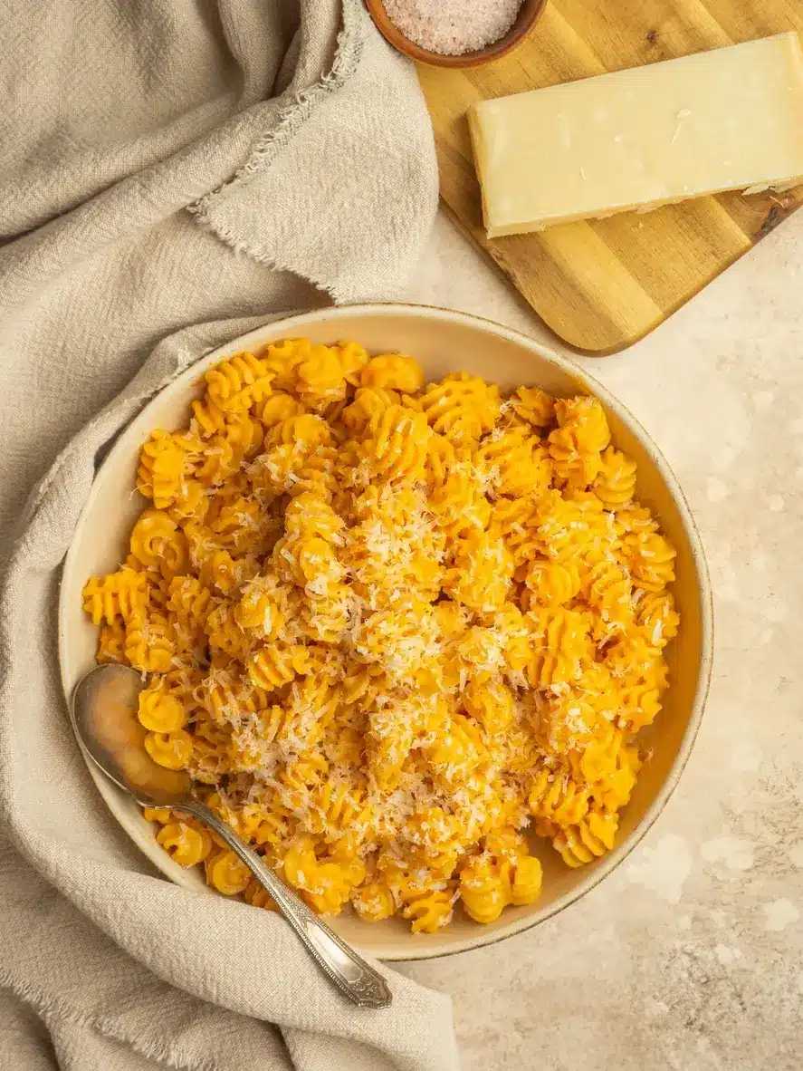 Butternut Squash Pasta Sauce Dairy Free Made with Frozen Squash