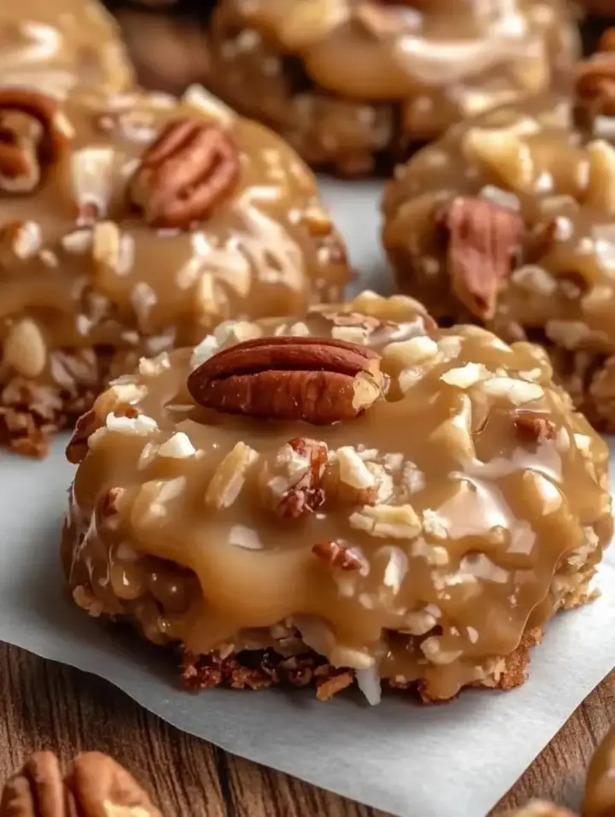 No Bake Coconut Pecan Praline Cookies You Must Try Today