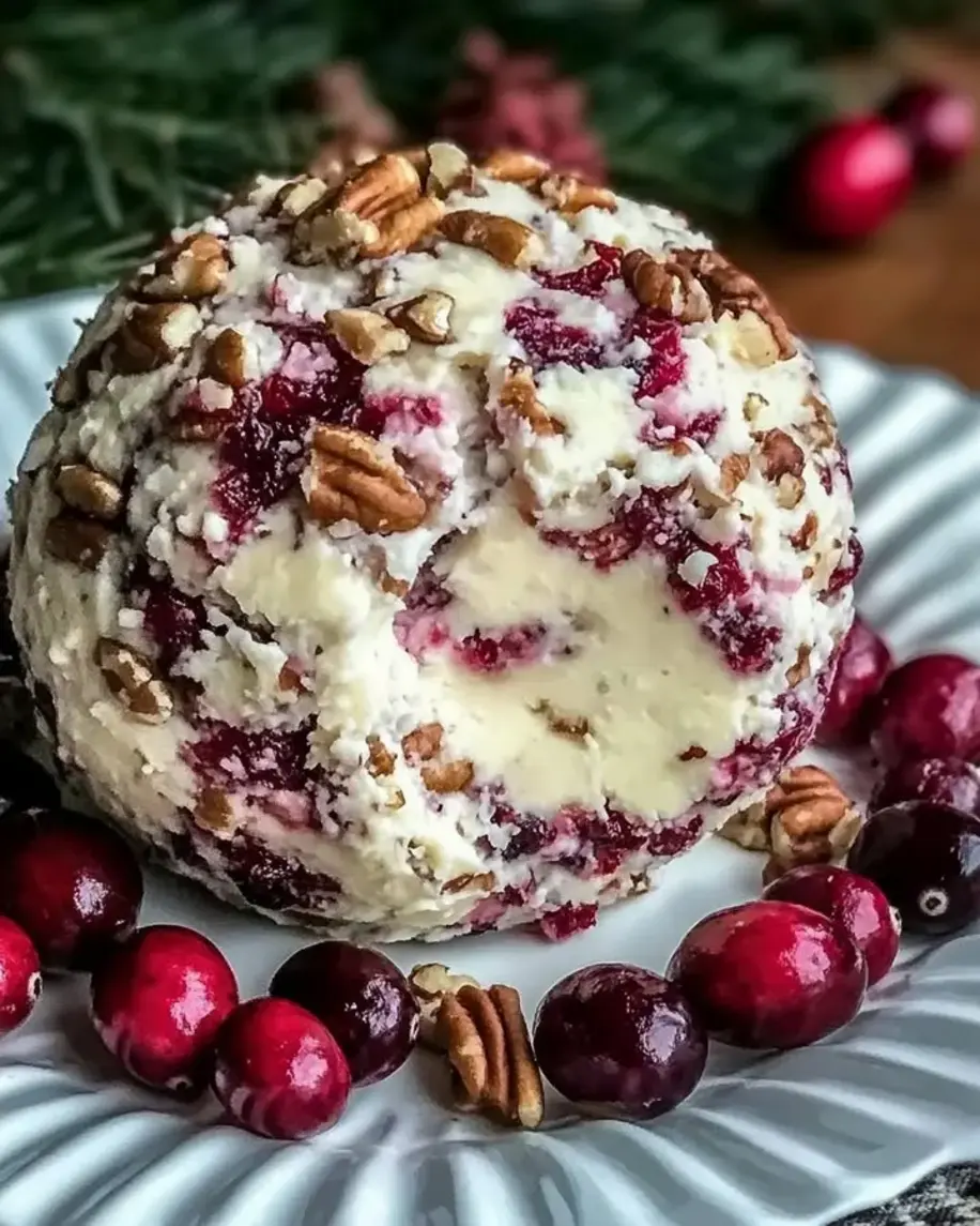 Cranberry Pecan Cheese Ball