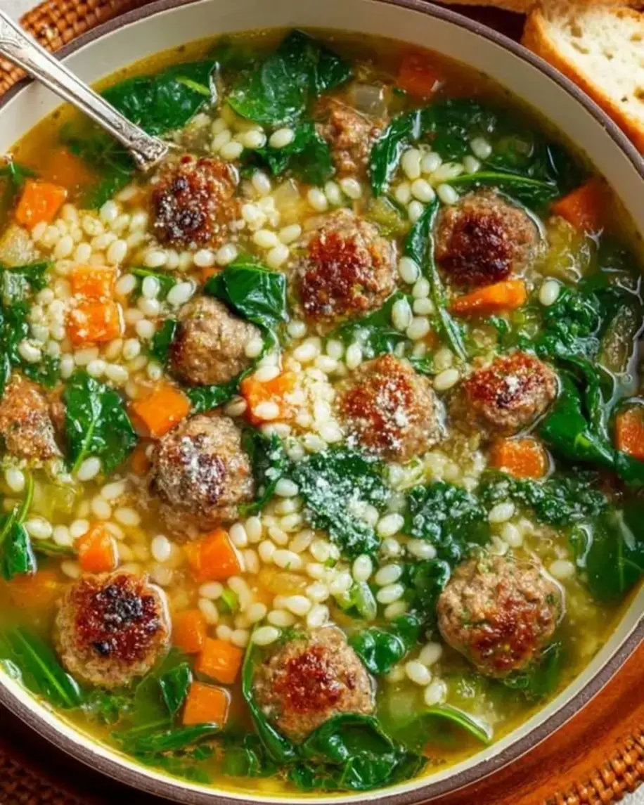 Homemade Italian Wedding Soup