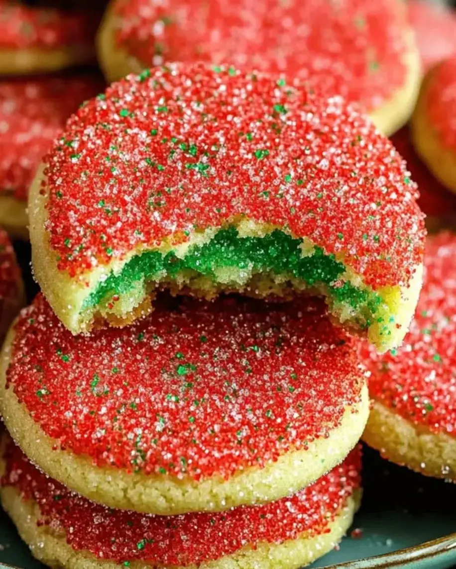 Christmas Sparkle Sugar Cookies