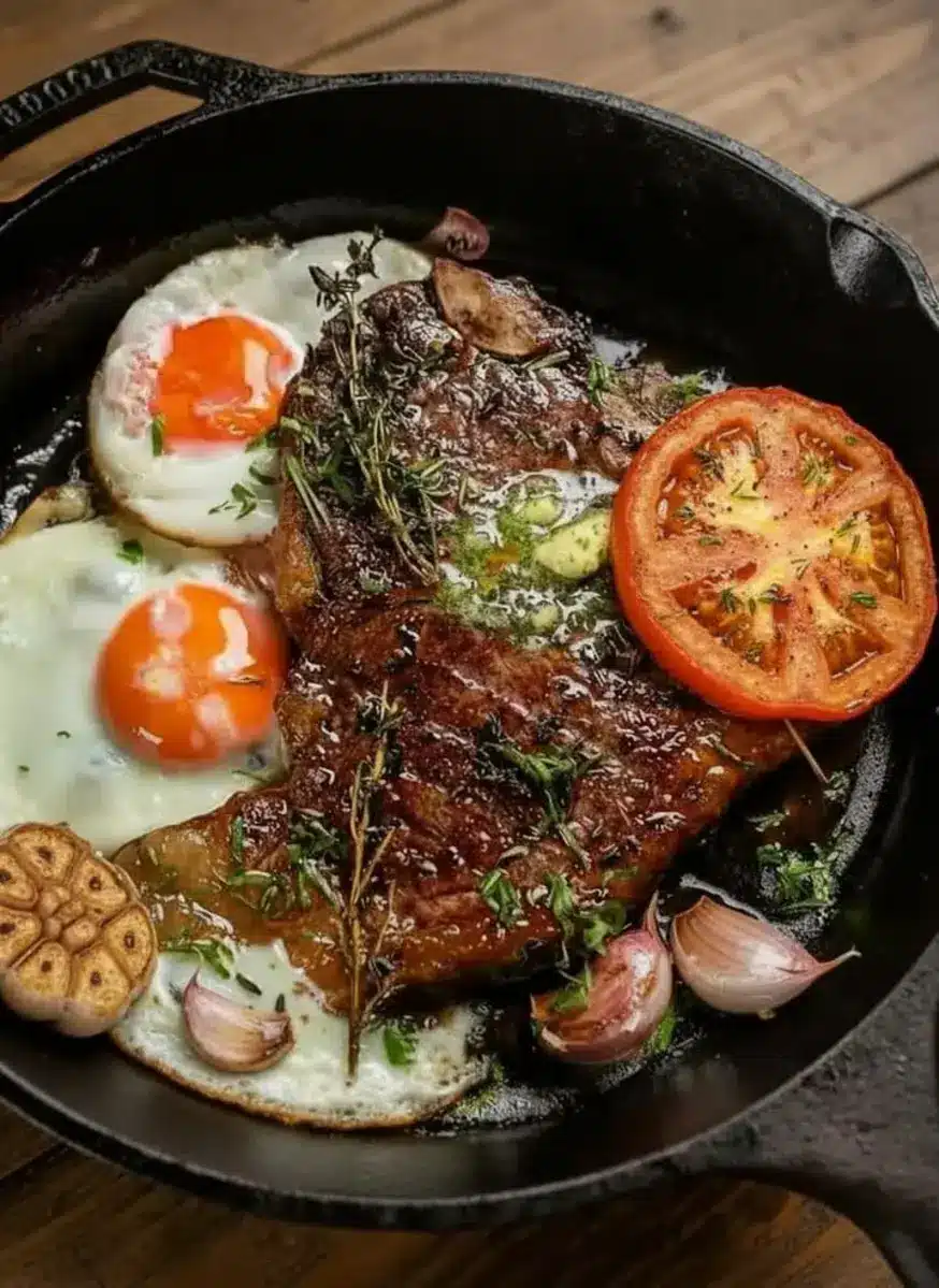 That grilled tomato though