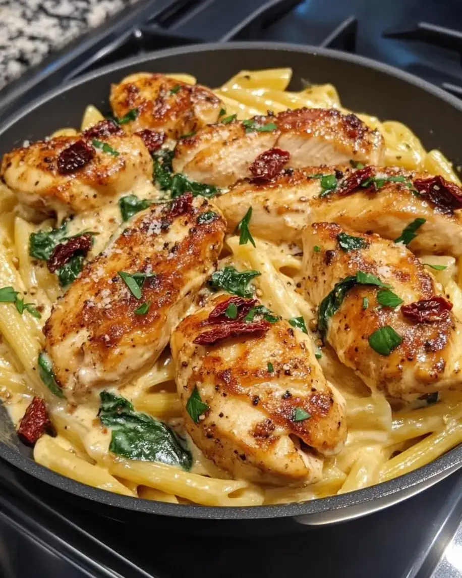 Creamy Tuscan Chicken Pasta
