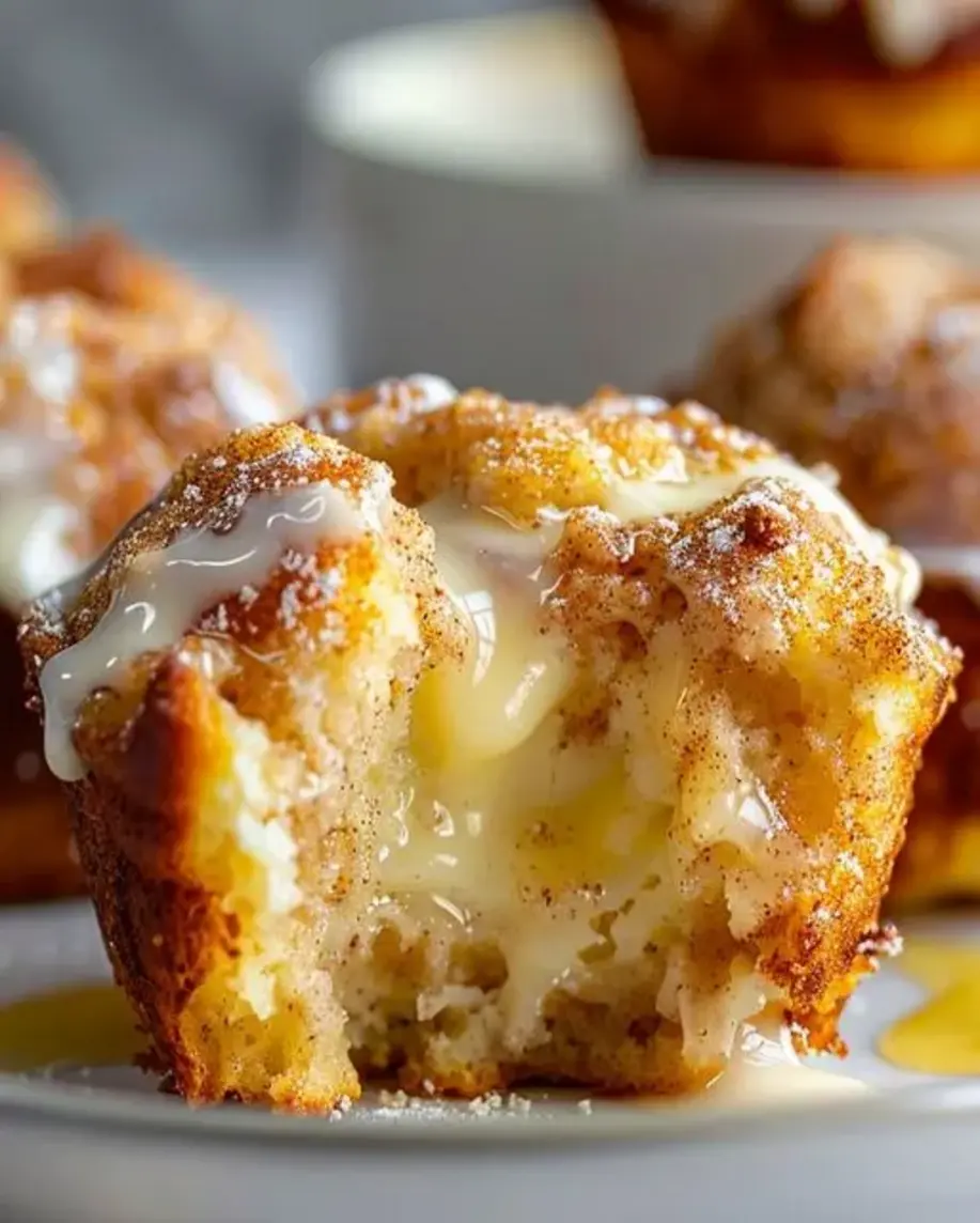 Gooey Cinnamon Cream Cheese Muffins