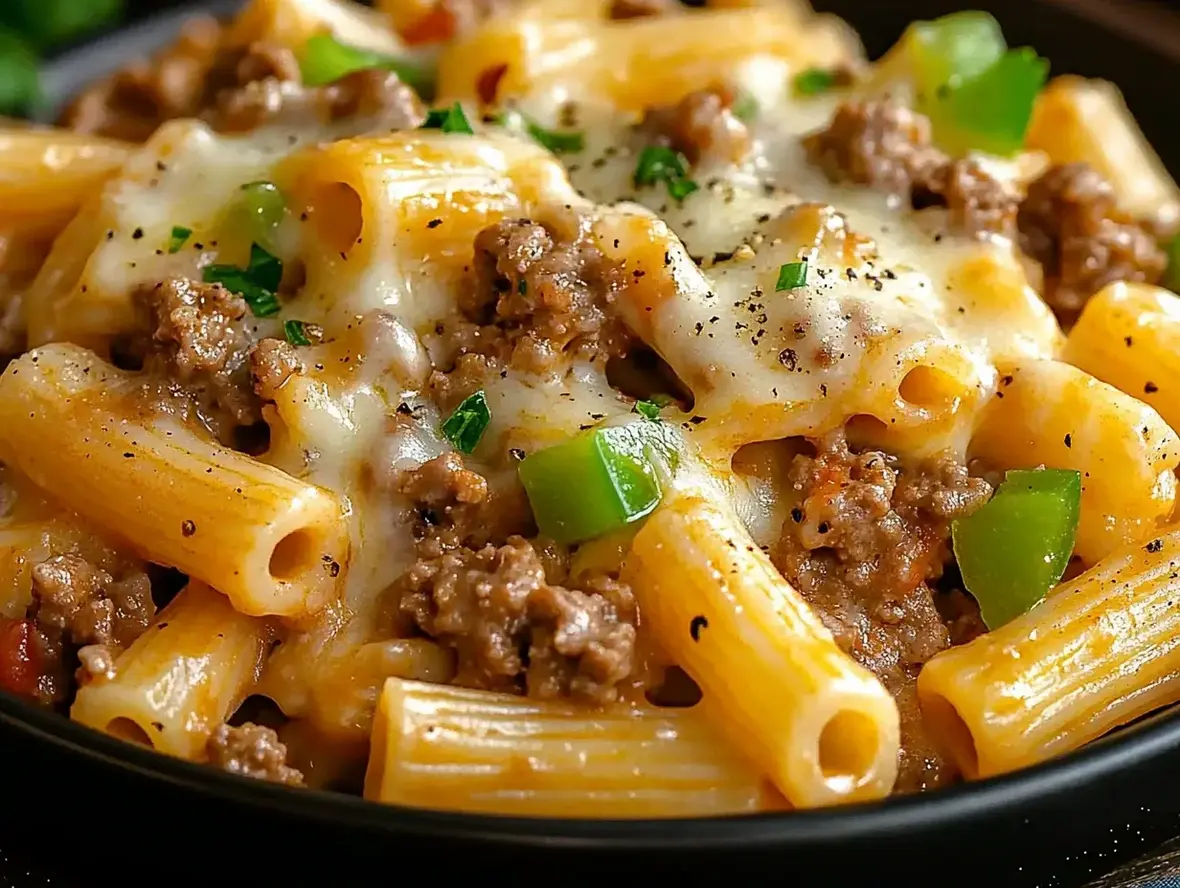 Philly Cheesesteak Pasta Recipe for Easy Dinners