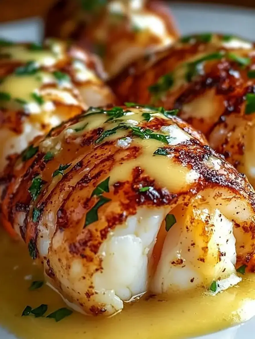 Lobster Tails with Creamy Butter Sauce