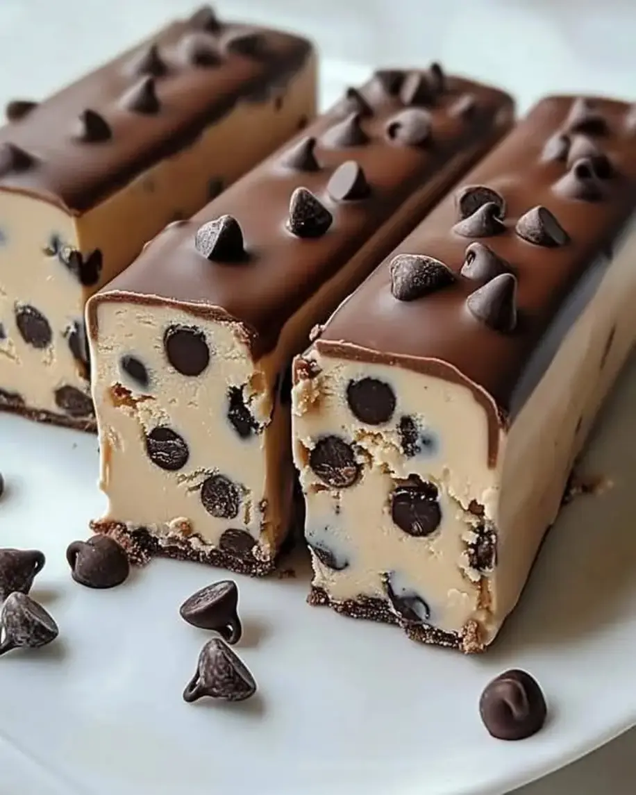 Chocolate Chip Cookie Dough Bars