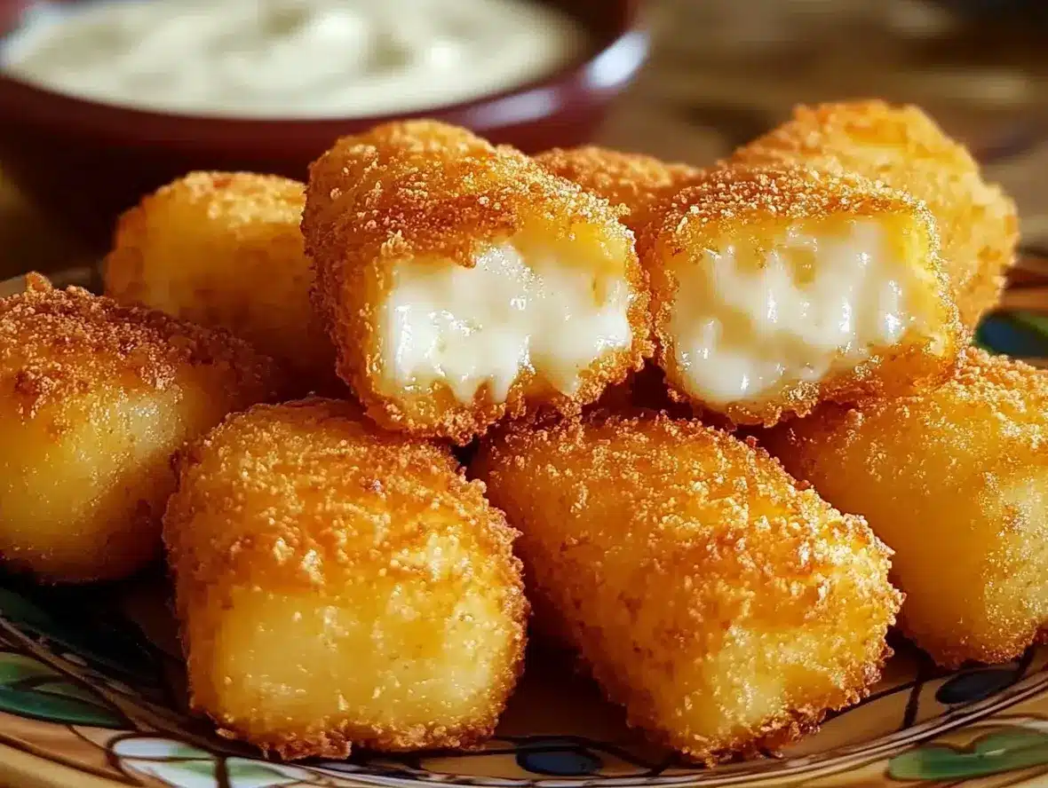 Crispy Fried Cheese Bites Recipe Everyone Loves