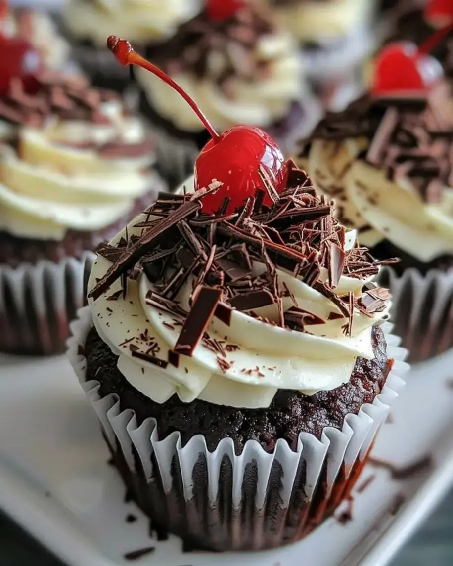 Black Forest Cupcakes recipe