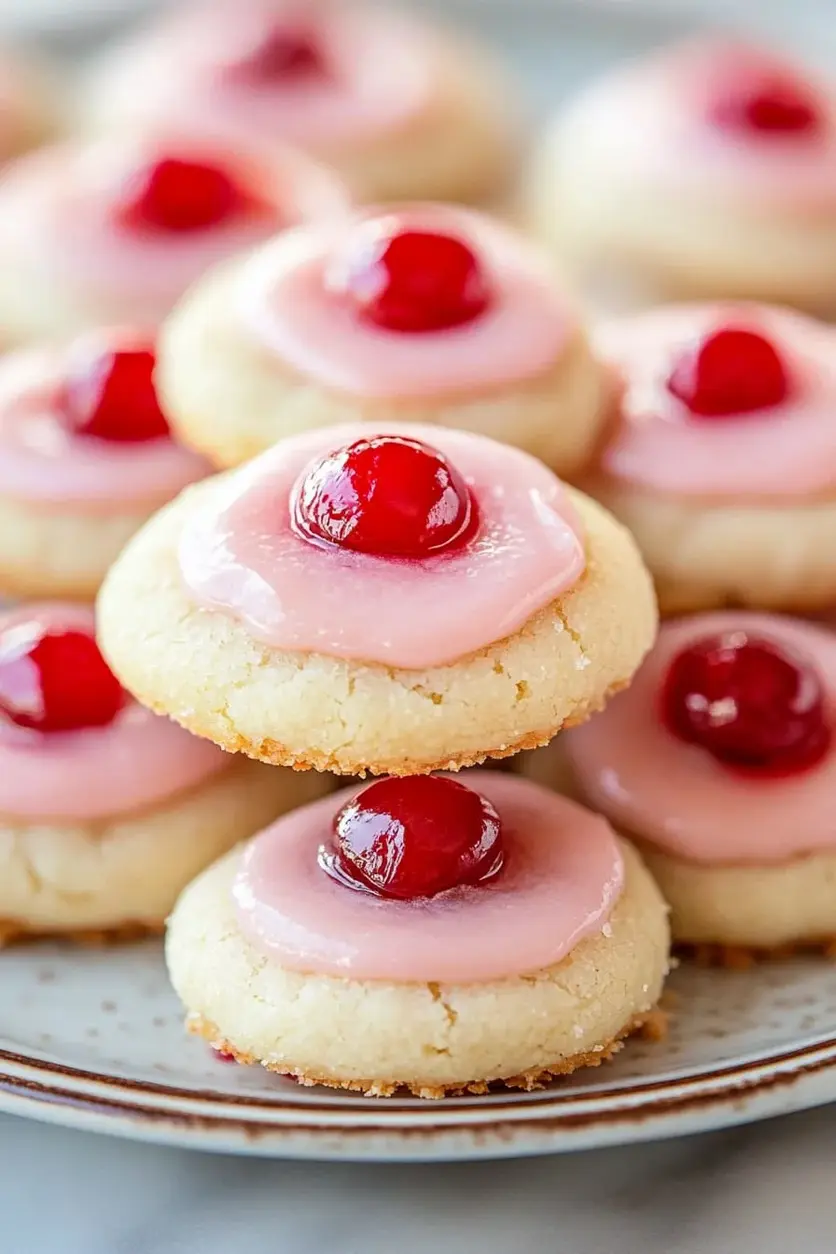Almond Cherry Cookies