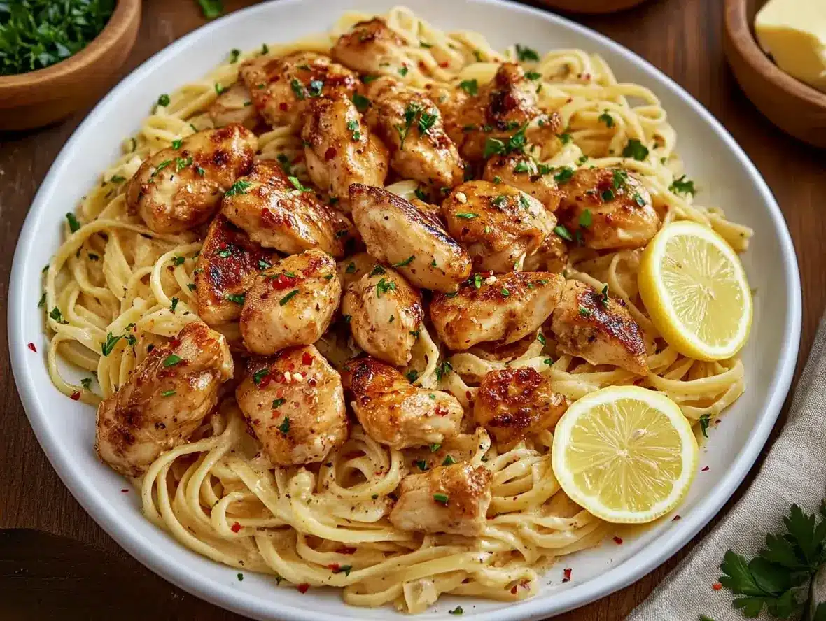 Cowboy Butter Chicken Linguine Recipe for Dinner Inspiration