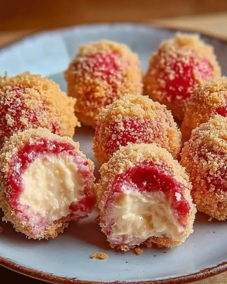 Strawberry Cheesecake Crunch Bites Recipe