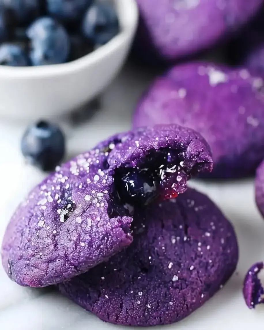 Blueberry Heaven Cookies