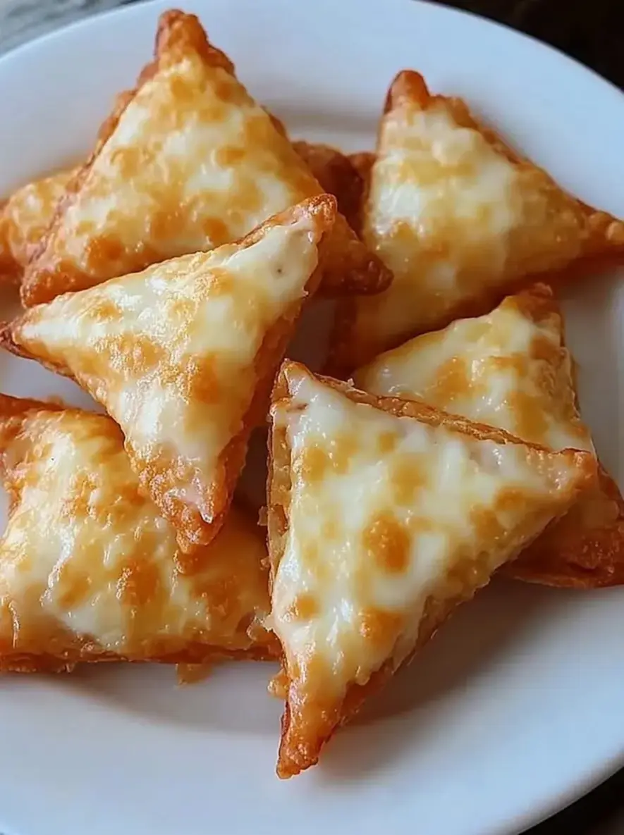 Cheese Wrapped Crab Rangoons