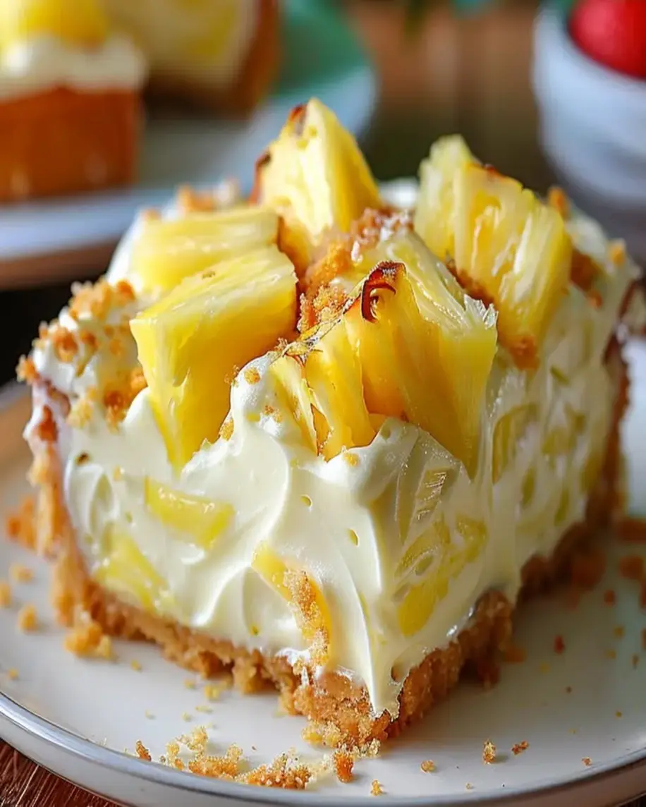 Pineapple Heaven Cheesecake
