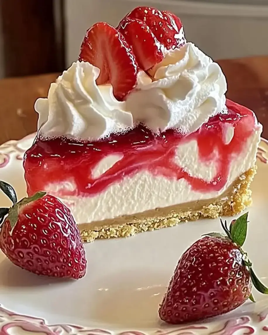 Strawberry Swirl Cheesecake A Creamy Fruity Delight