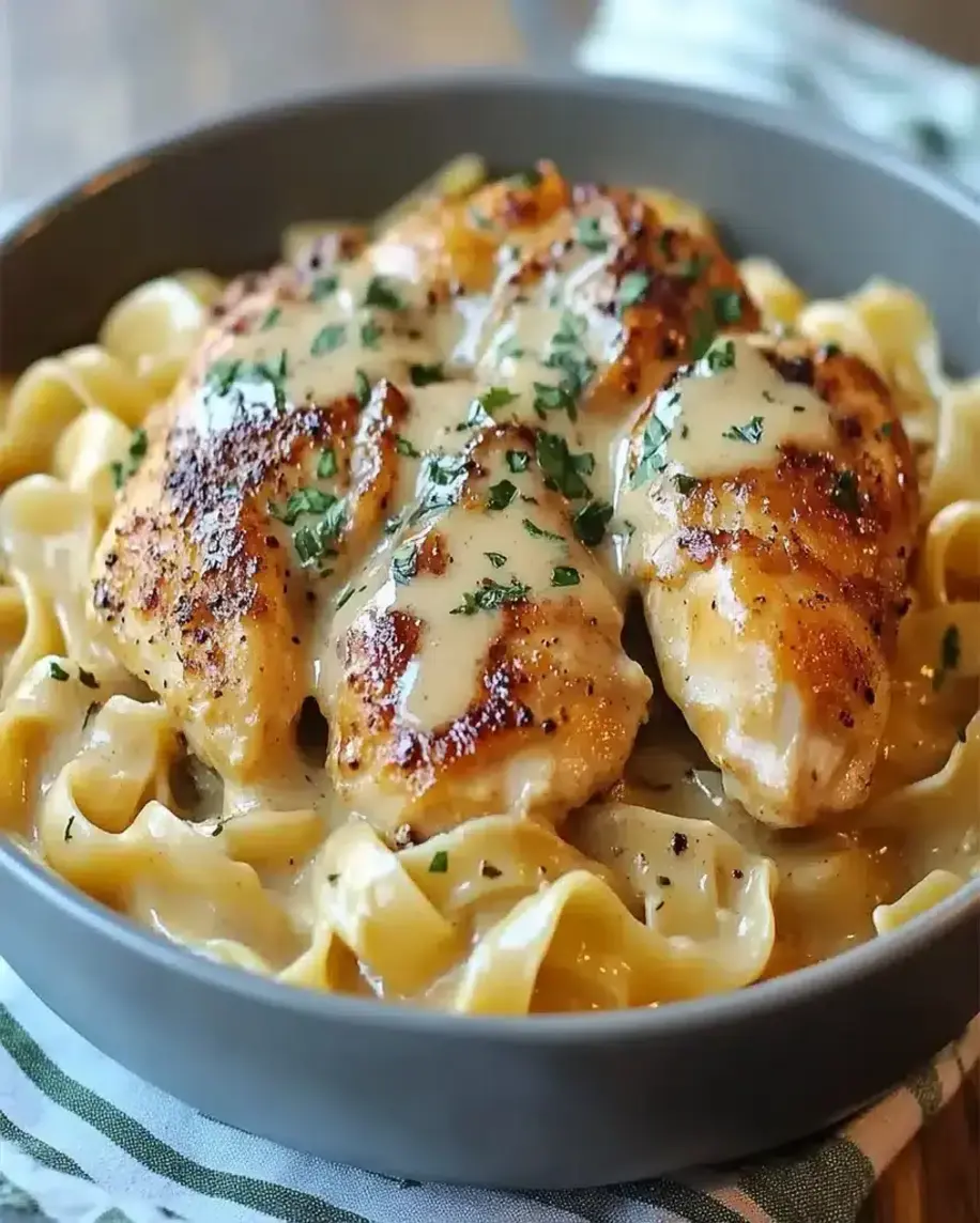 Chicken with Buttered Noodles A Cozy Creamy Delight