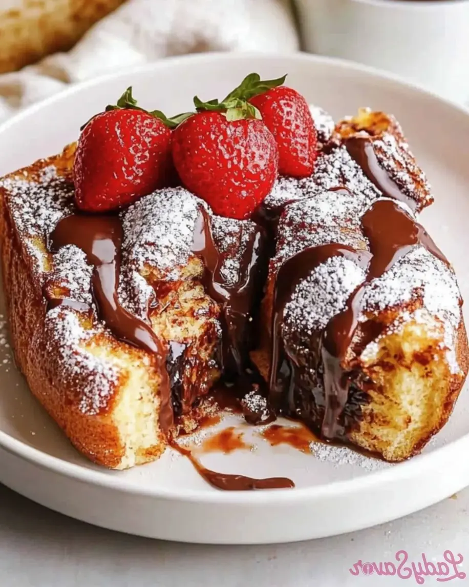 Nutella French Toast Casserole