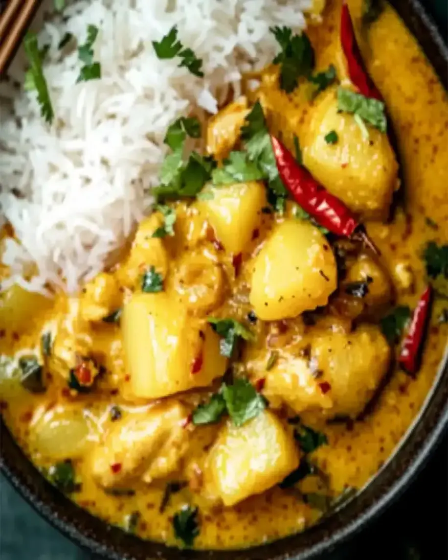 Thai Yellow Chicken Curry with Potatoes Easy Flavorful Meal