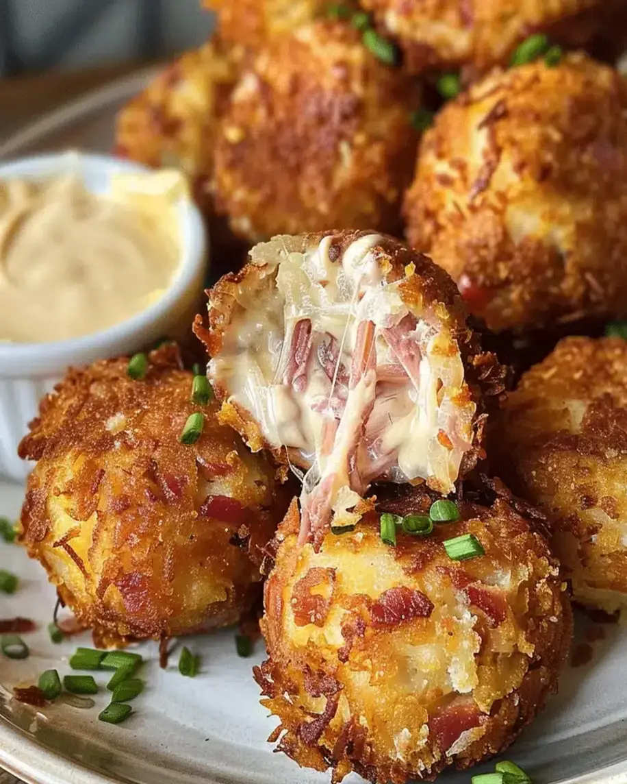 Reuben Fritters Crispy Cheesy Bite Sized Perfection