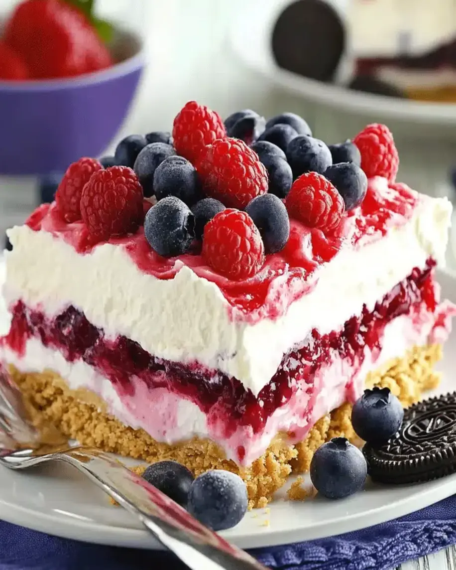 Easy No Bake Berry Cheesecake Creamy Fruity Irresistible