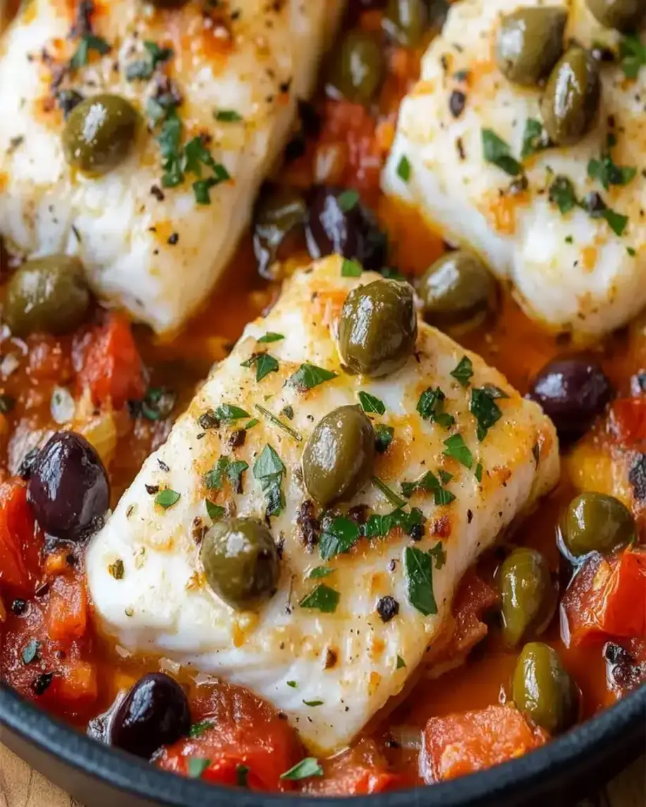 Bacalhau Provenal Receita Fcil com Tomates Alcaparras e Azeitonas