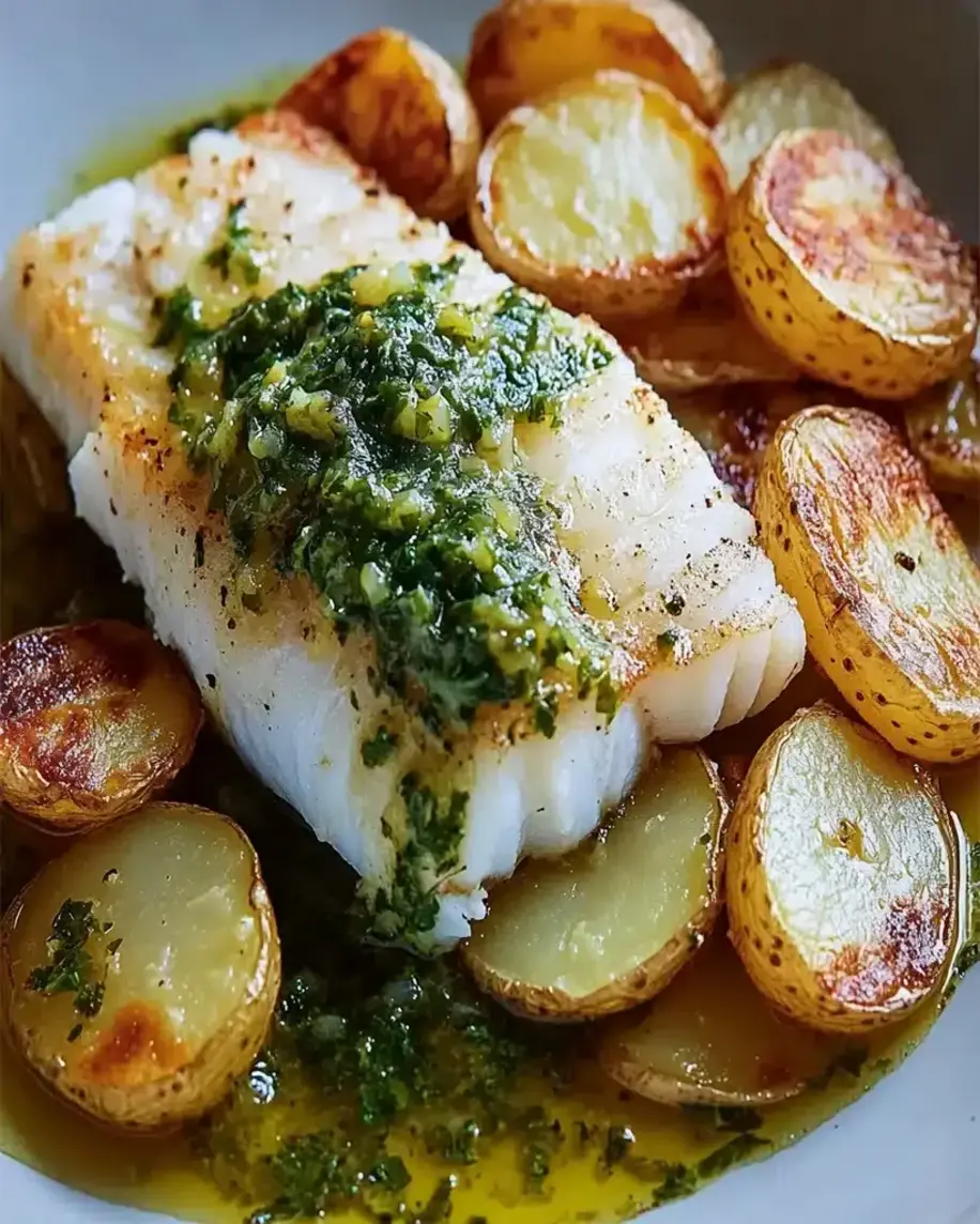 Cod with Potatoes and Salsa Verde Recipe A Basque Classic Youll Love