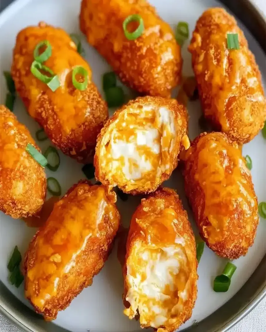 Buffalo Wing Poppers Spicy Cheesy Addictive