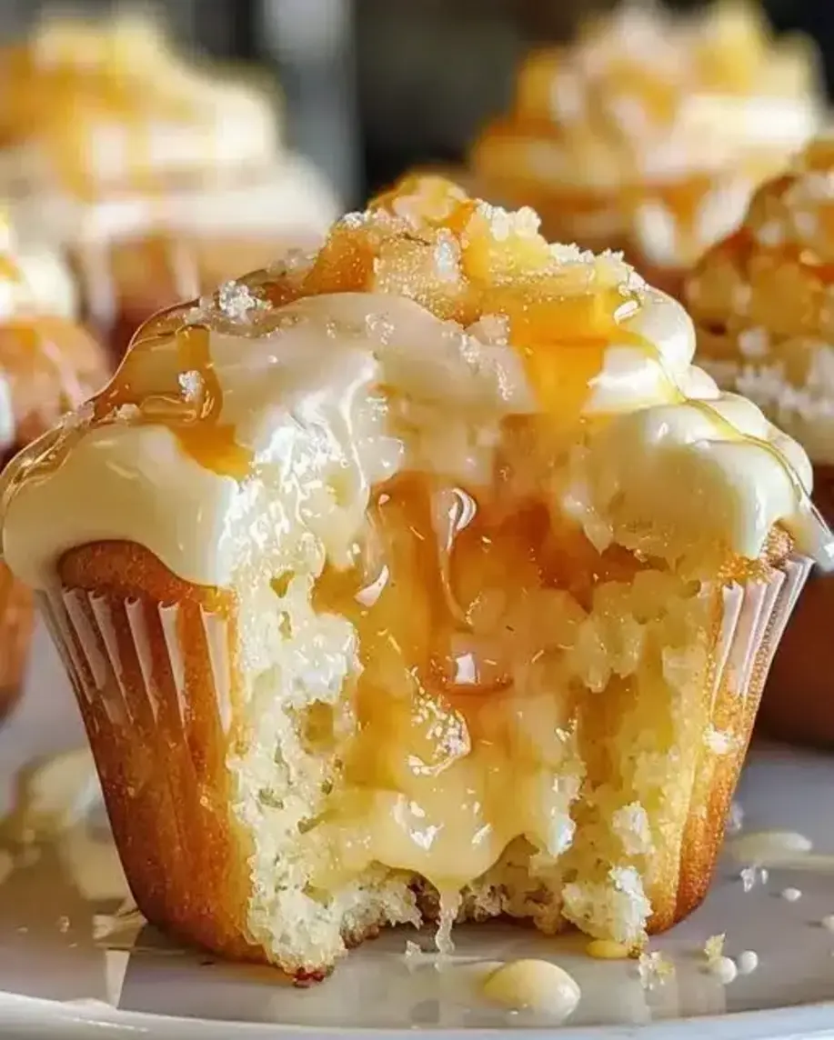Easy Honey Peach Cream Cheese Cupcakes Perfect Sweet Treat for Any Occasion