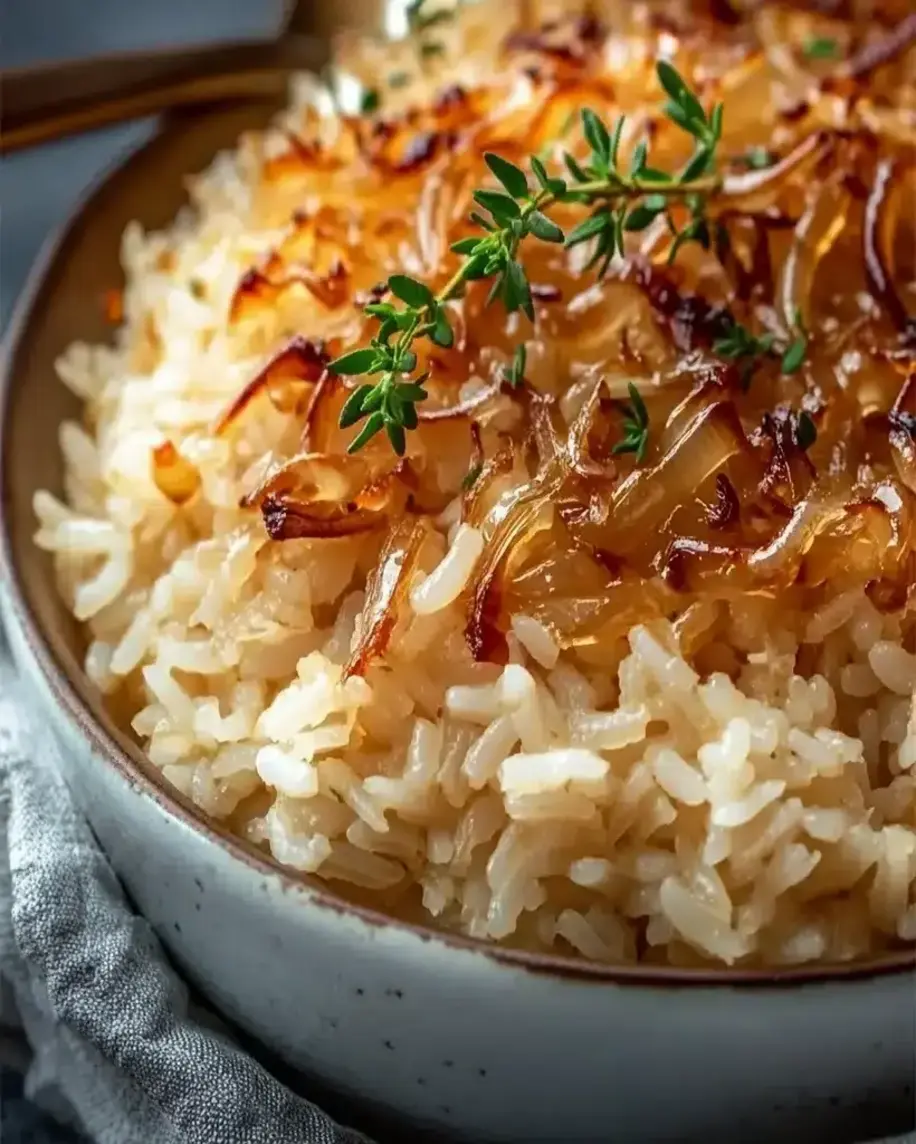 French Onion Rice The Easiest Most Flavorful Side Dish