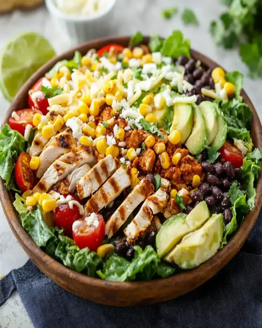 Cowgirl Salad Recipe Bold Flavorful Santa Fe Delight