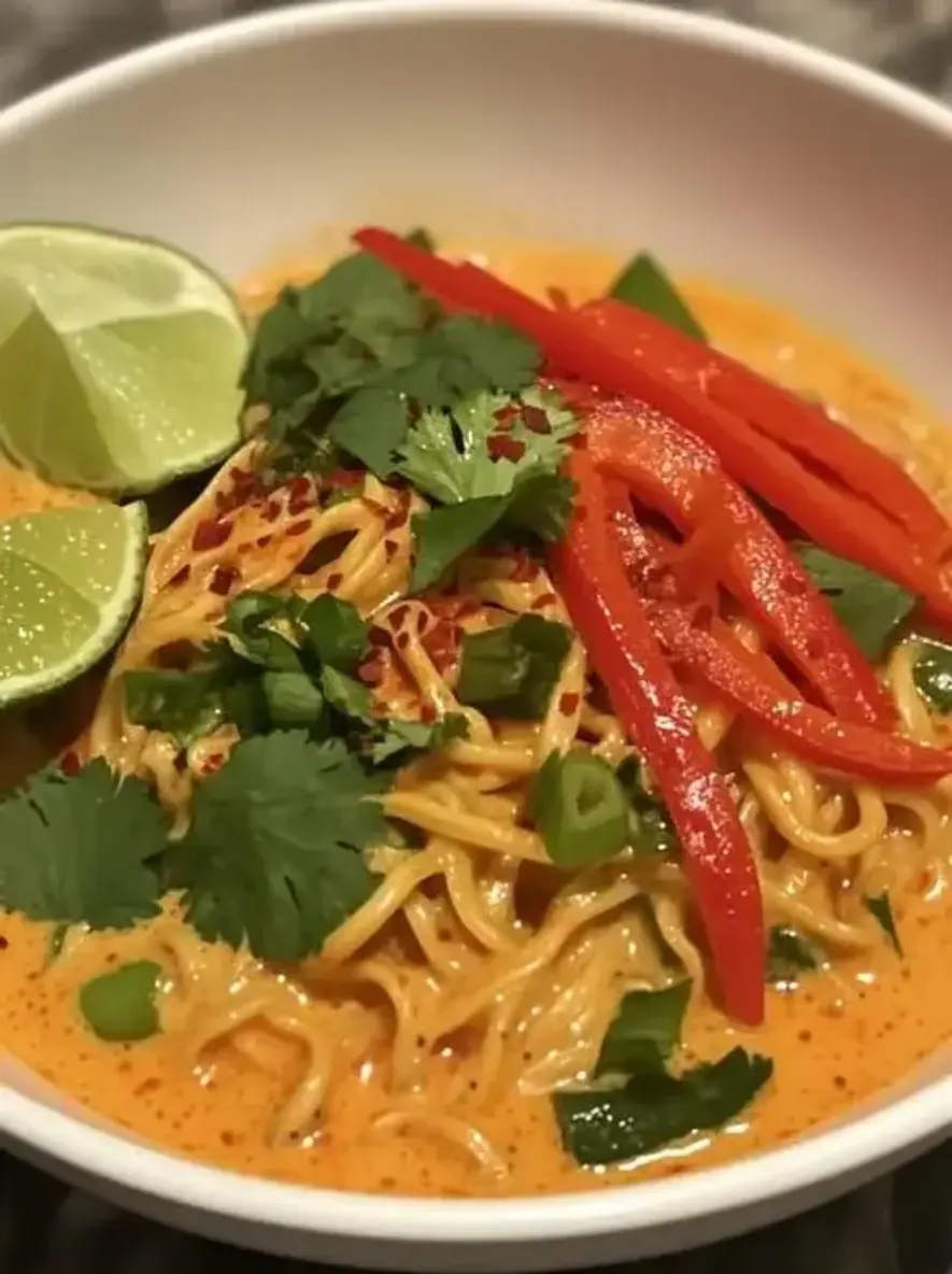 Best Spicy Coconut Curry Ramen