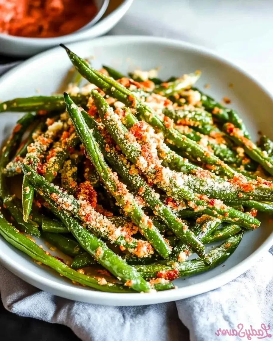 Roasted Parmesan Green Beans