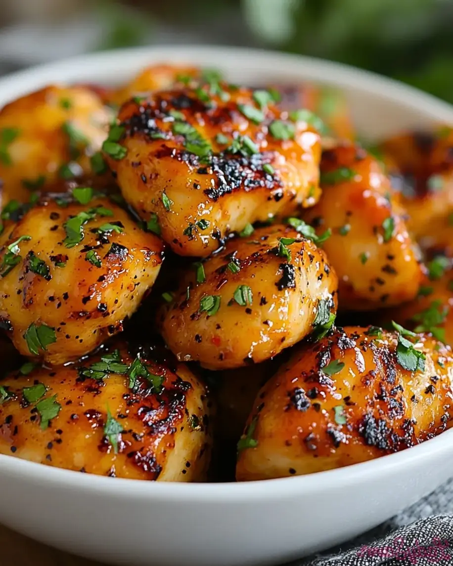 Spicy Honey Glazed Chicken