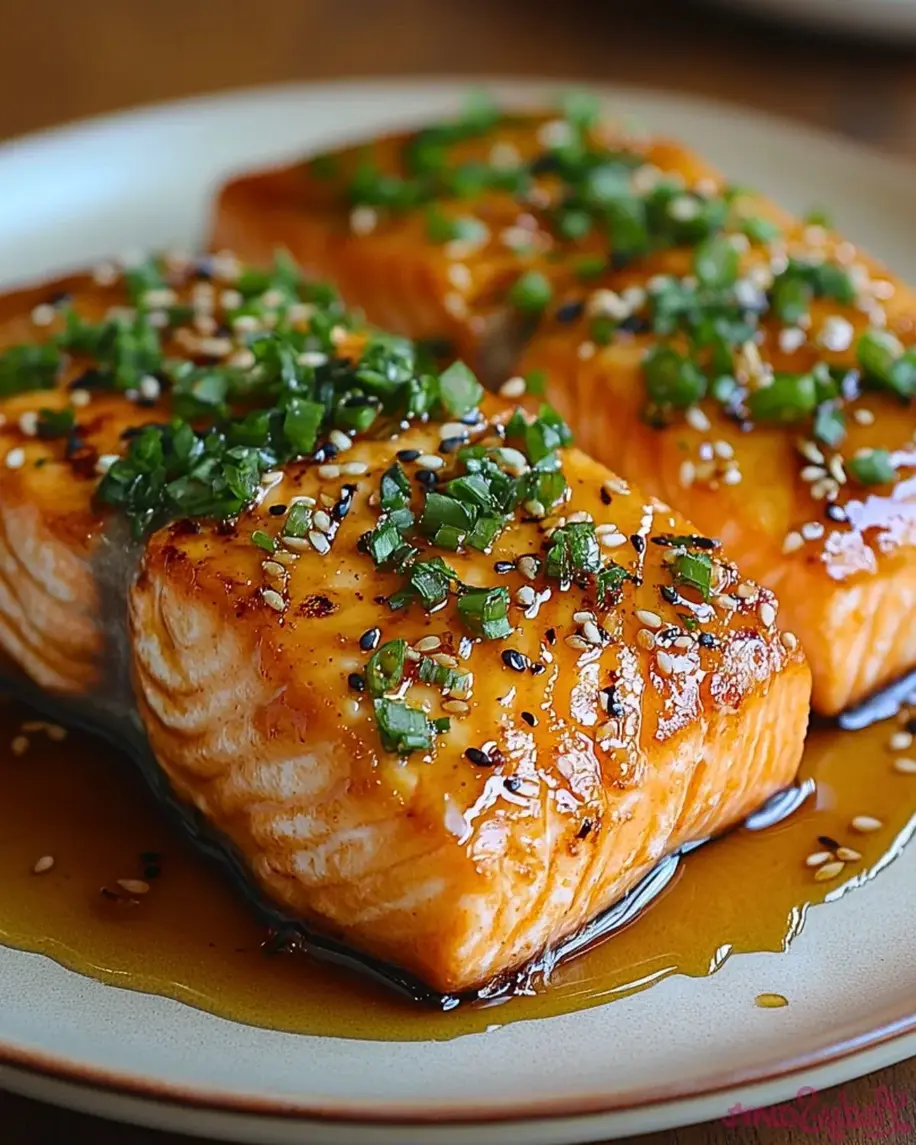 Honey Soy Glazed Salmon
