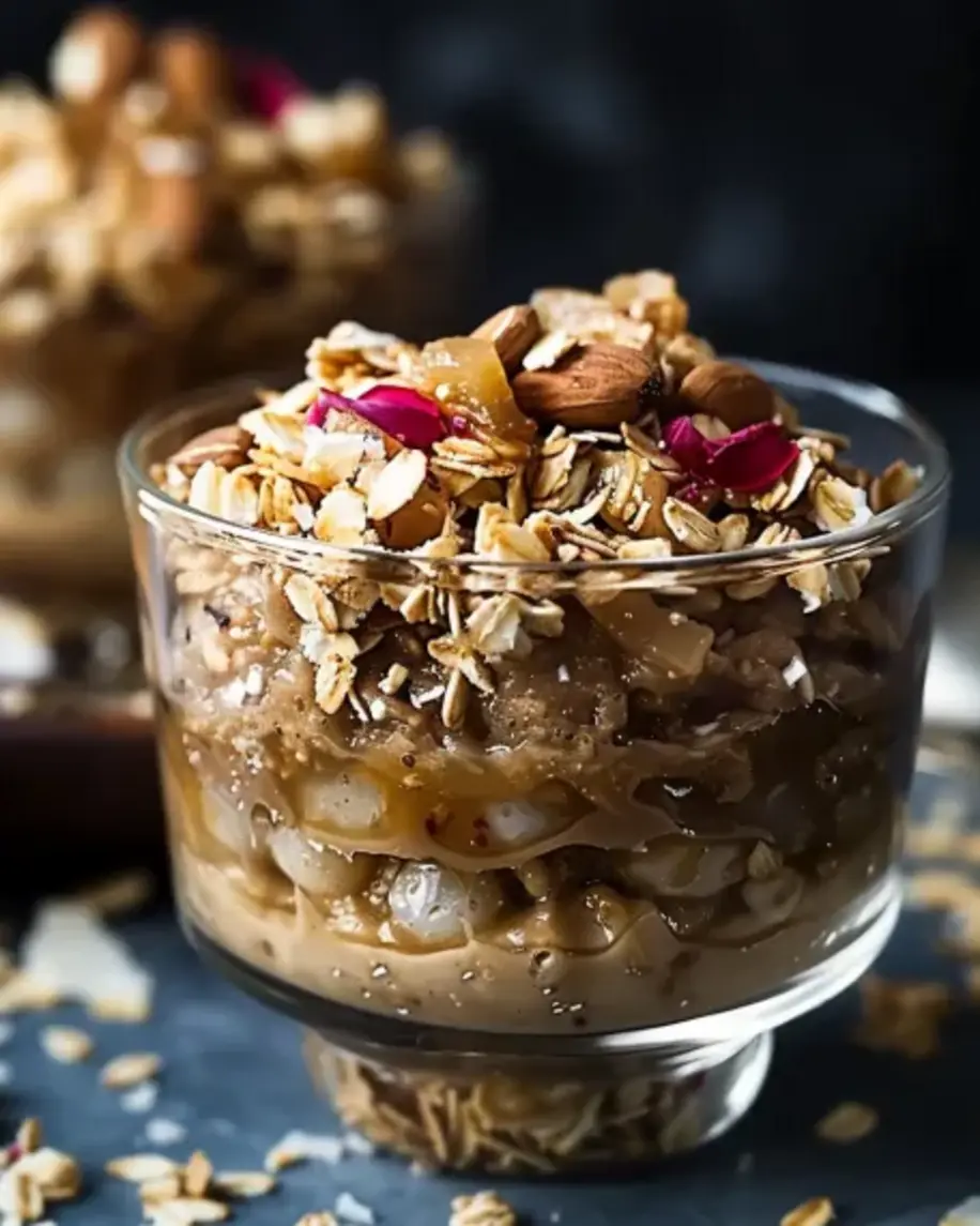 Vegan Baklava Overnight Oats