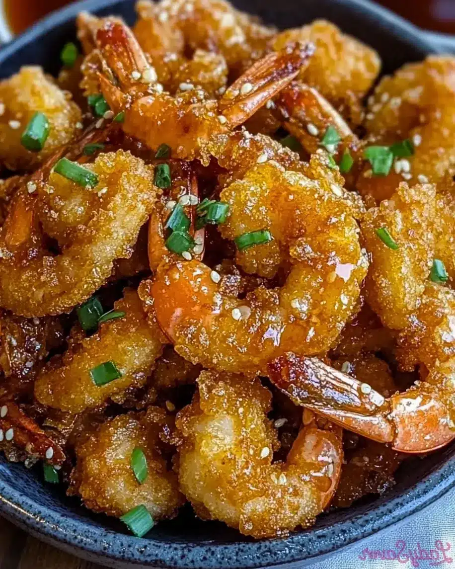 Crispy Hot Honey Fried Shrimp Sweet Spicy and Irresistible