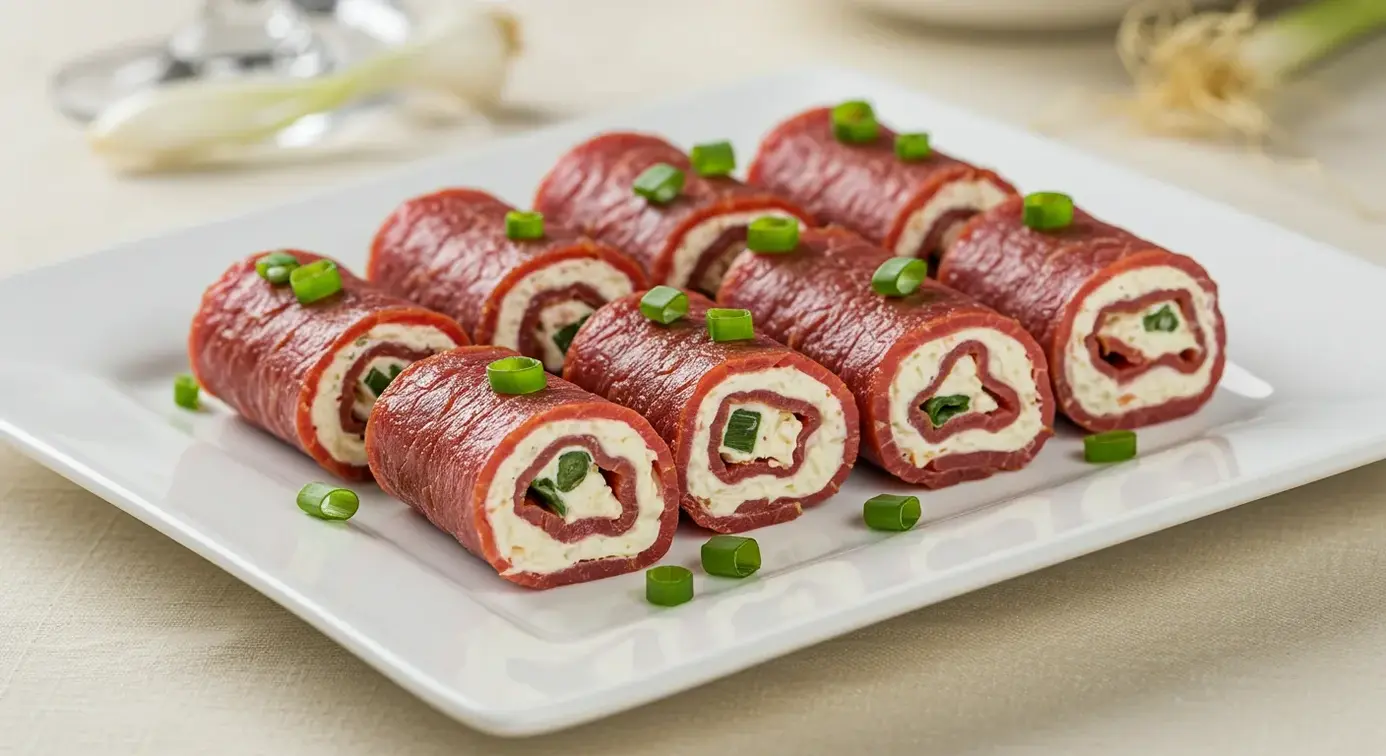Dried Beef Roll Ups Youll Crave Again and Again