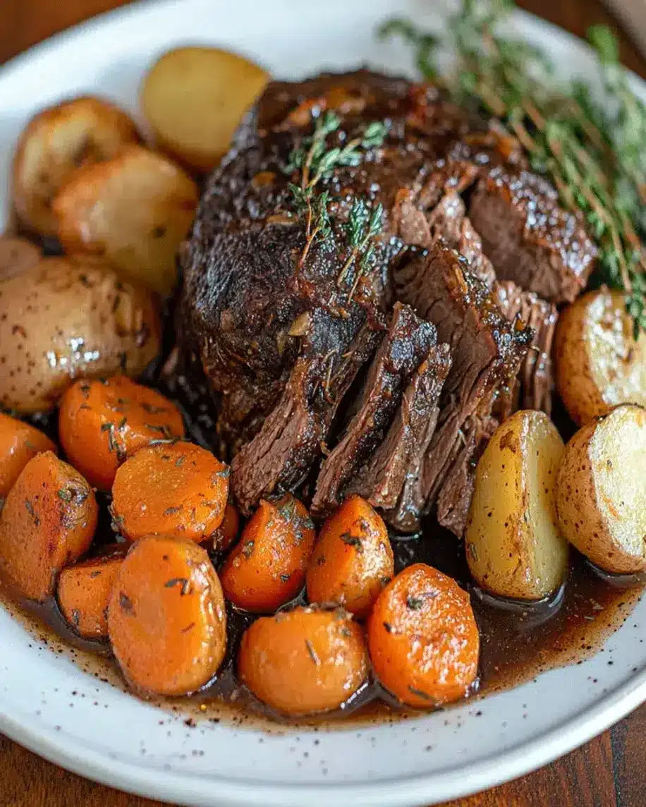The BEST Pot Roast with Potatoes Carrots Ultimate Comfort Food