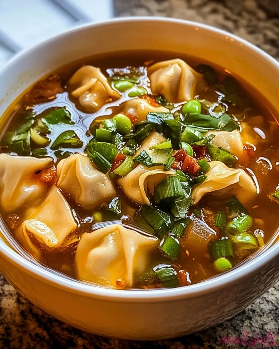 Weeknight Wonton Soup