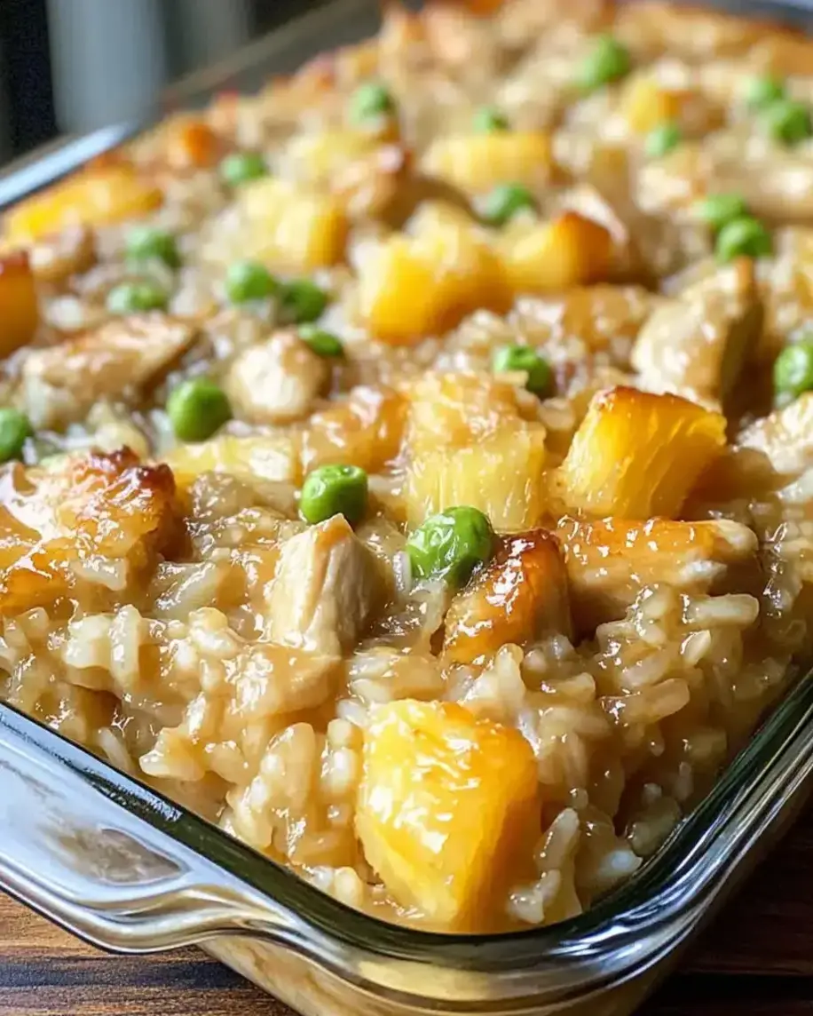 Easy Teriyaki Chicken Jasmine Rice Casserole One Pan Dinner Perfection