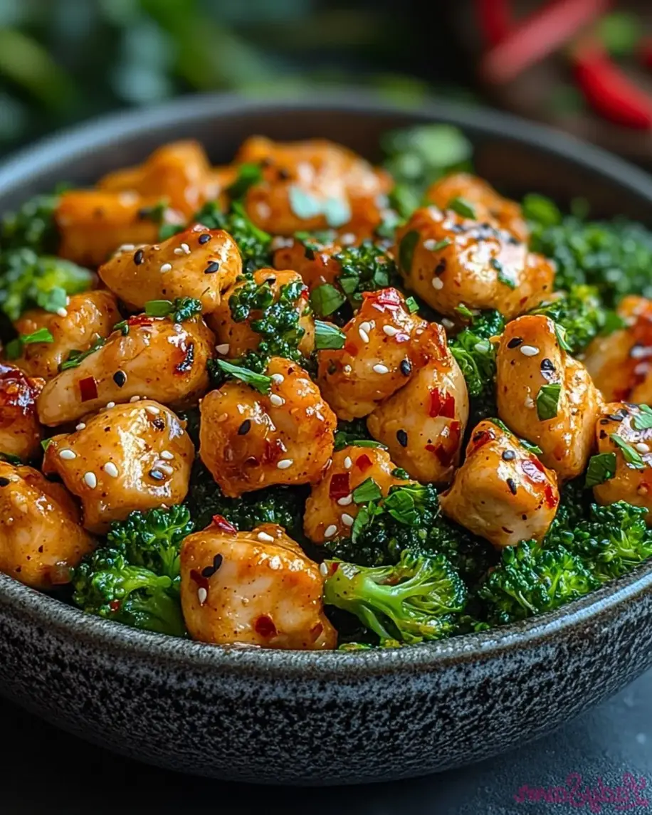 Garlic Butter Chicken Broccoli