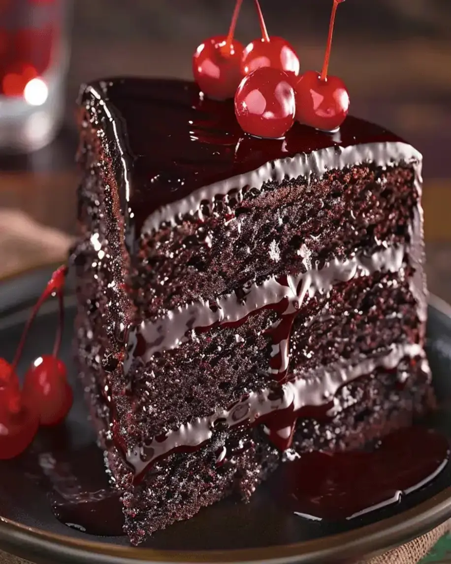Decadent Chocolate Cherry Cake Easy Irresistible Dessert