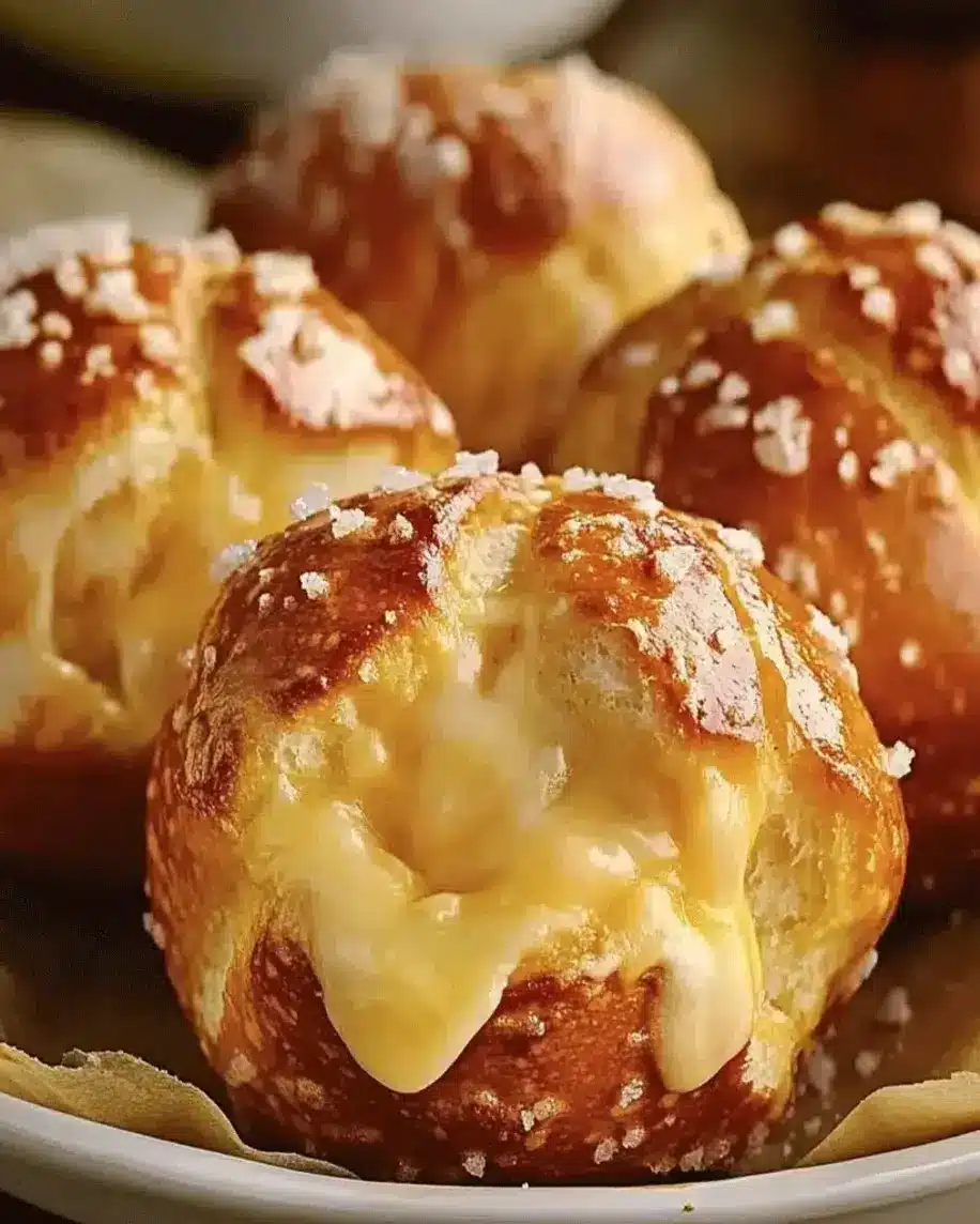 Warm Gooey Cheesy Pretzel Bites The Ultimate Snack