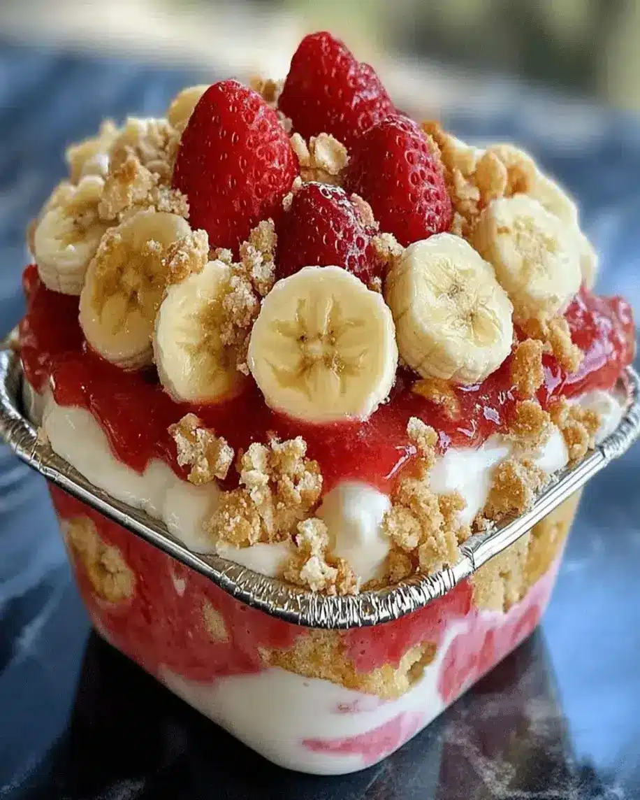 Strawberry Crunch Banana Pudding The Ultimate Easy Dessert