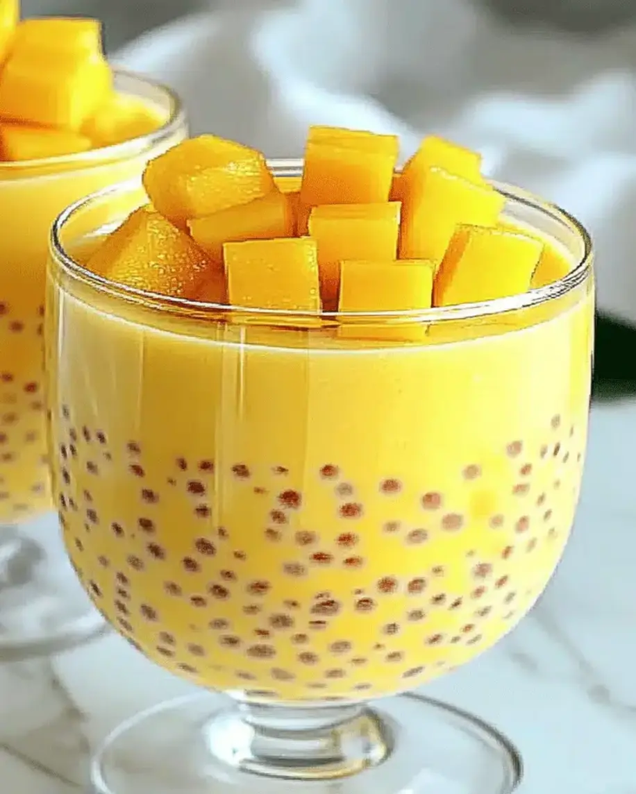 Mango Sago Dessert Recipe A Creamy Tropical Treat