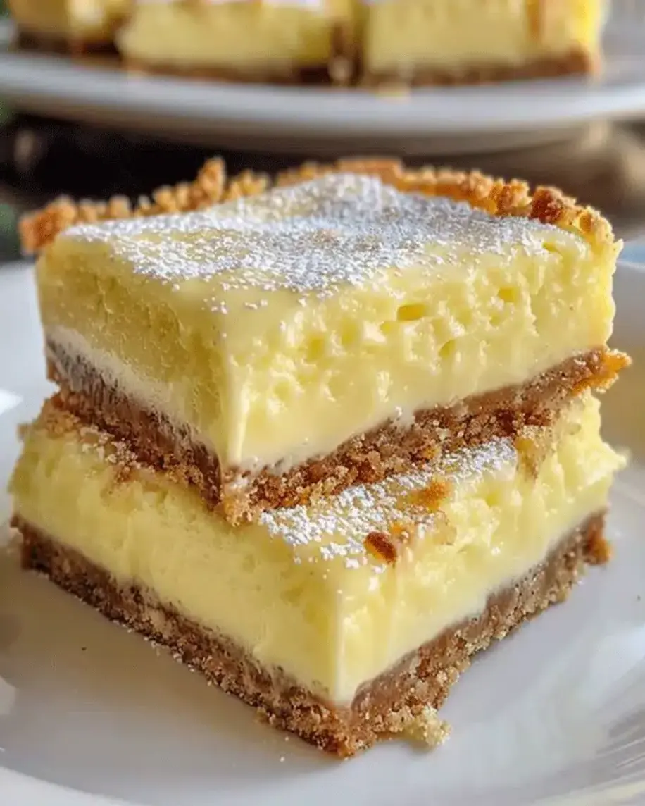 Vanilla Custard Cream Bars A Dreamy Creamy Homemade Treat