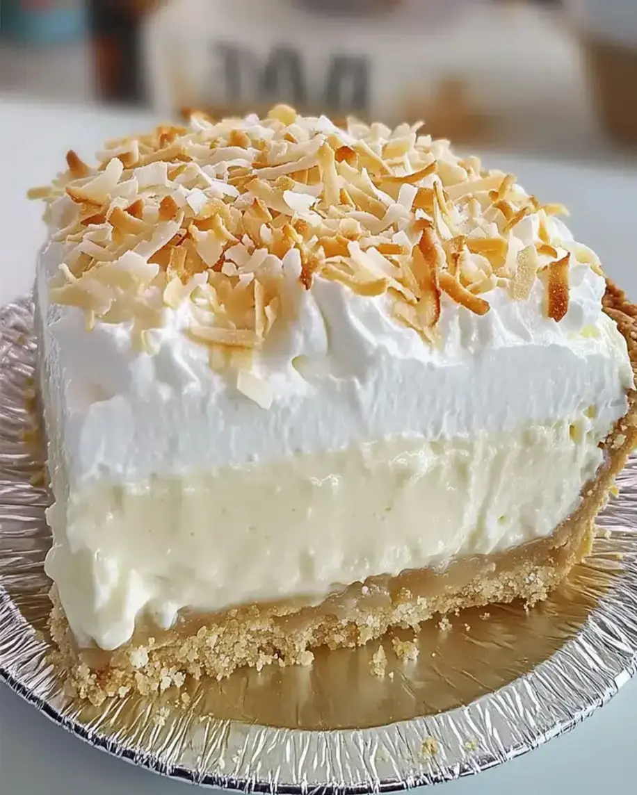 Grandmas Homemade Coconut Cream Pie So Creamy Irresistible